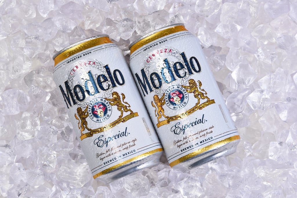 modelo especial cans resting on bed of ice