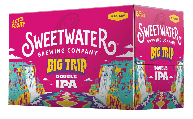 SweetWater Launches Big Trip Double IPA with Bold Flavor and 9% ABV