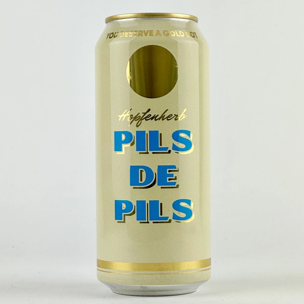 Gold Dot Beer's Pils de Pils can.