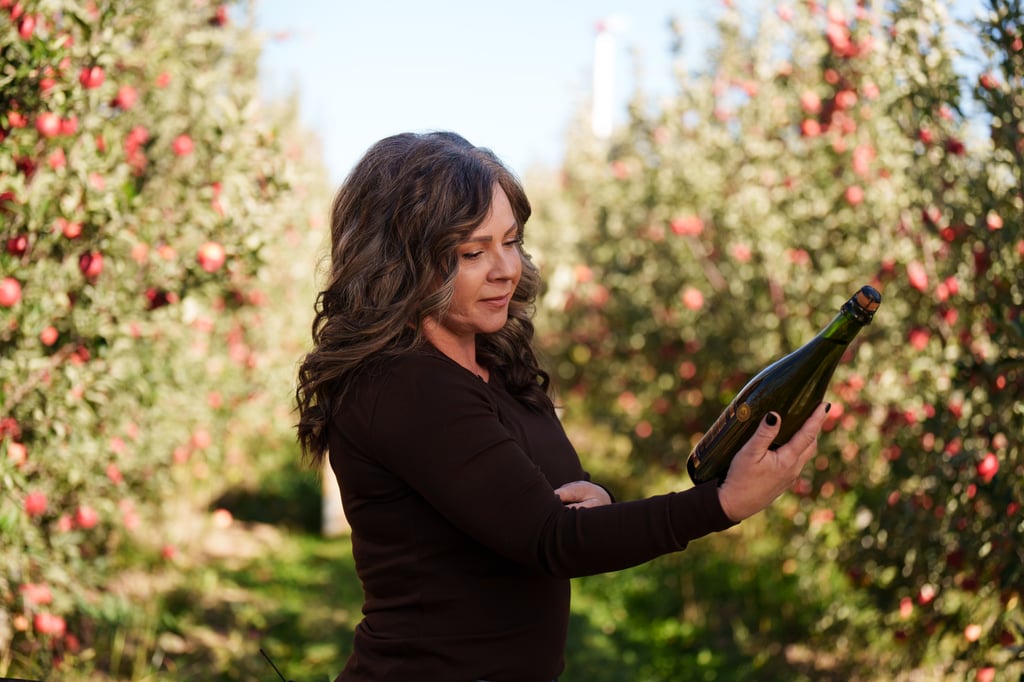 Kari Williams the owner and Head Cidermaker of Snow Capped Cider