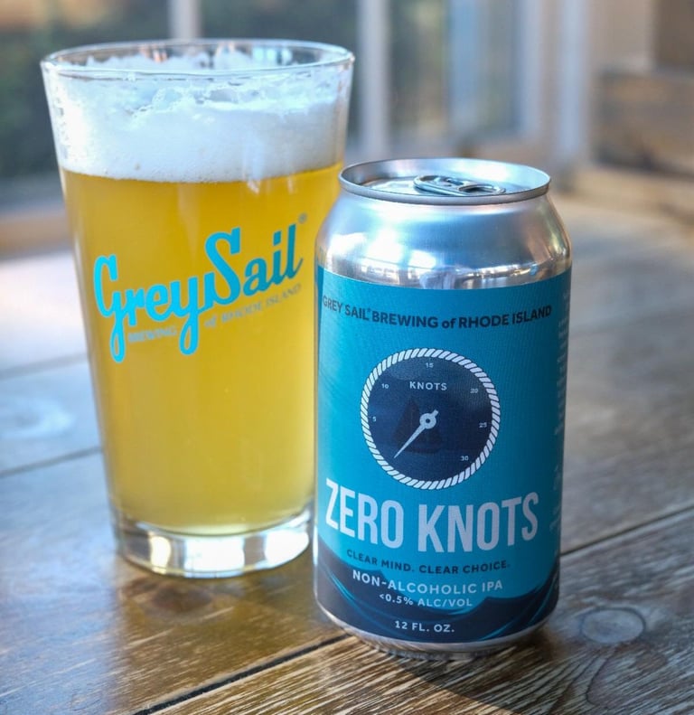 Grey Sail Introduces Zero Knots: A Flavorful Non-Alcoholic IPA
