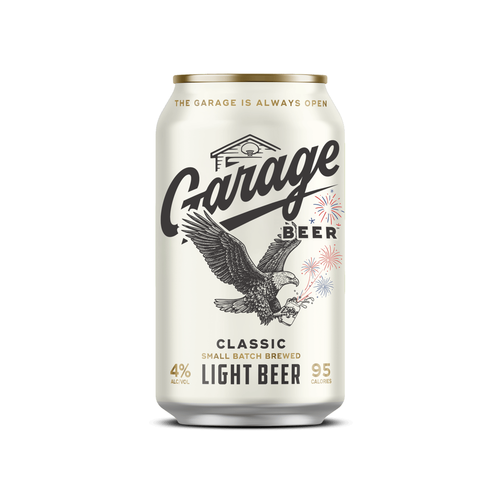 A can of Garage Beer