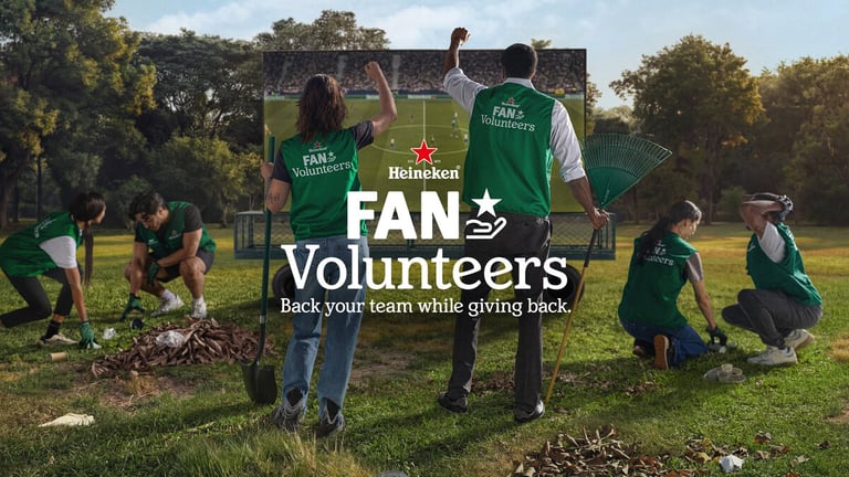 Heineken Turns Rarely Used Workplace VTO Benefit Into Shared Soccer Fan Experience