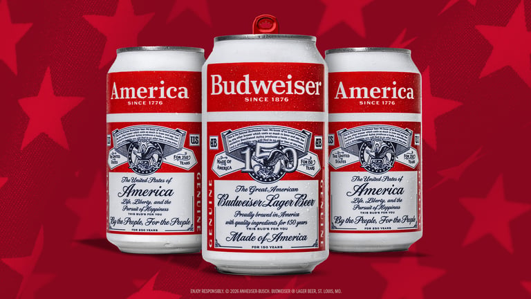 Budweiser Celebrates 150th Anniversary and America’s 250th with Nationwide Campaign and Patriotic Cans Launch