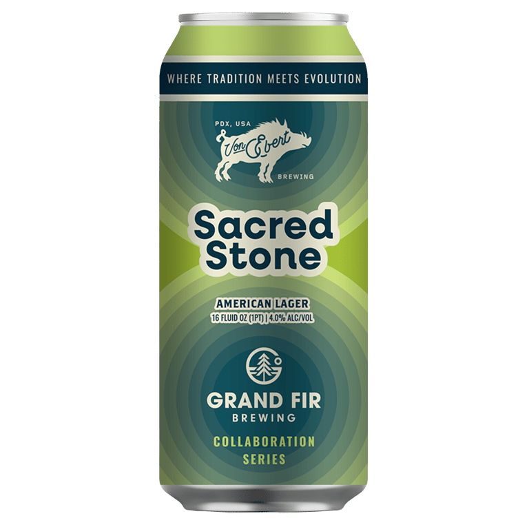 Von Ebert and Grand Fir Collaborate on Sacred Stone Lager Release