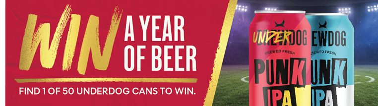 BrewDog’s Summer ‘Underdog’ Campaign Brings Beer and Football Together