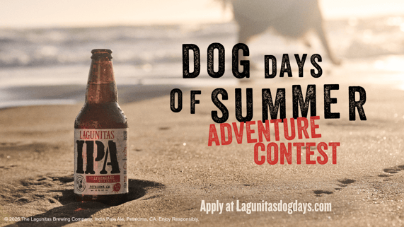 Banner for Lagunitas Dog Days of Summer promo