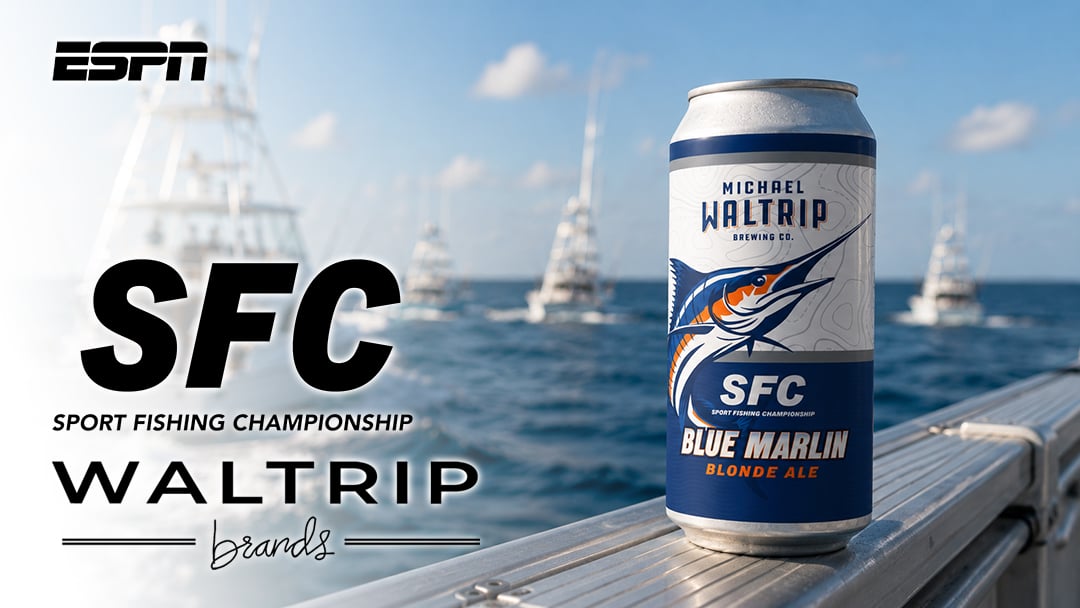 Blue Marlin collab beer admat