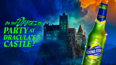 Flying Fish Launches Halloween Giveaway for Party at Dracula’s Castle.