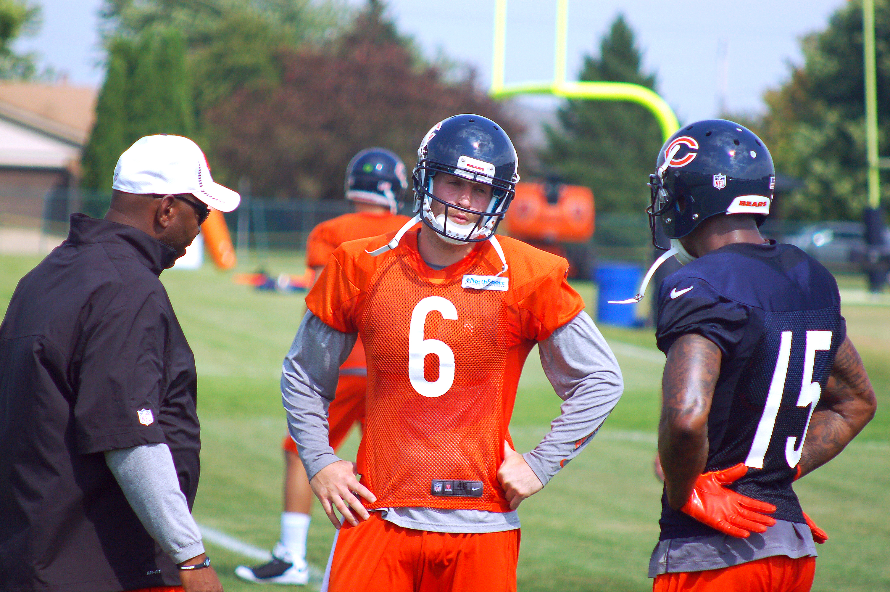 Chicago Bears wide receiver Brandon Marshall in a 2014 game