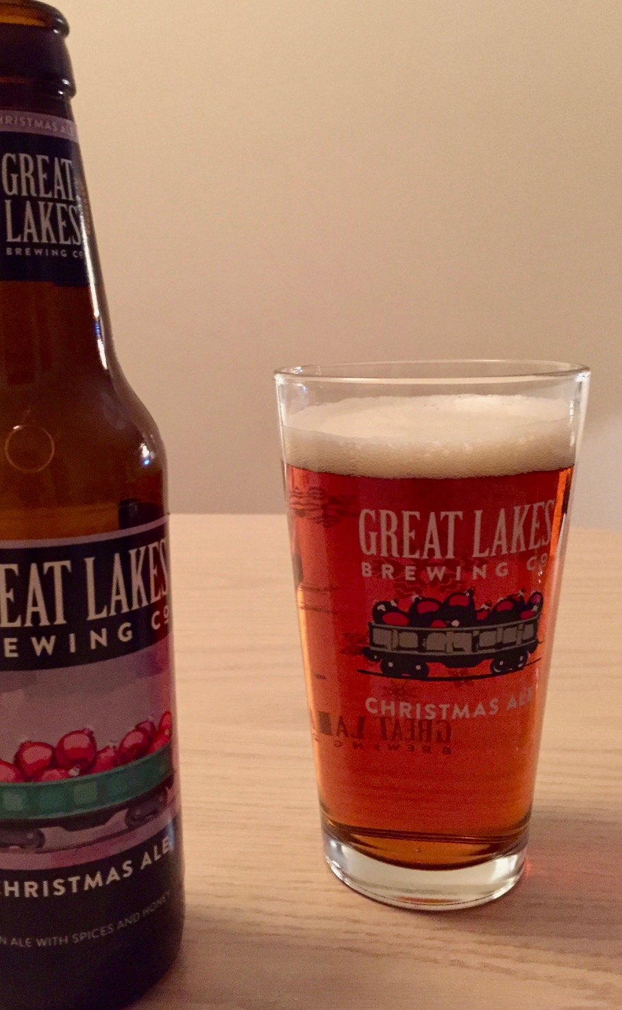 Great Lakes Brewing Company Barrel Aged Christmas Ale