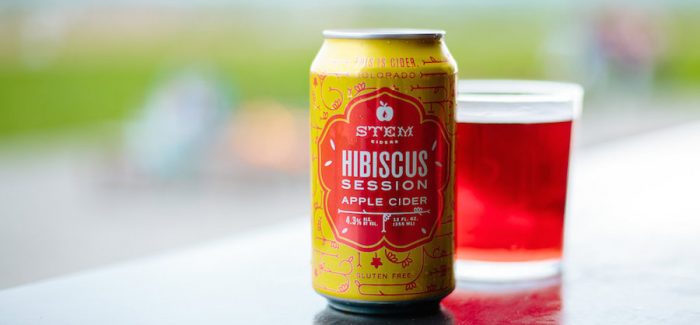 Stem Ciders Hibiscus Session Apple Cider