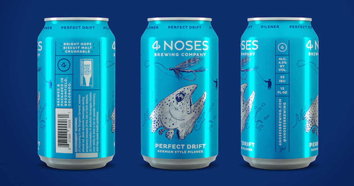 Behind the Label | A Closer Look at 4 Noses Brewing's New Can Label Designs