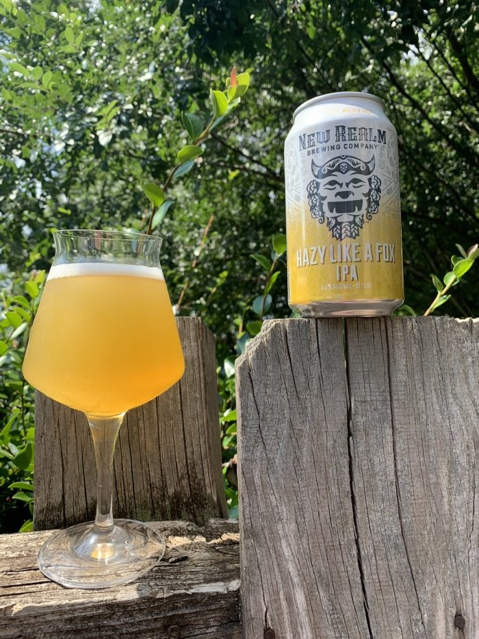 New Realm Brewing Company | Hazy Like a Fox IPA – PorchDrinking.com