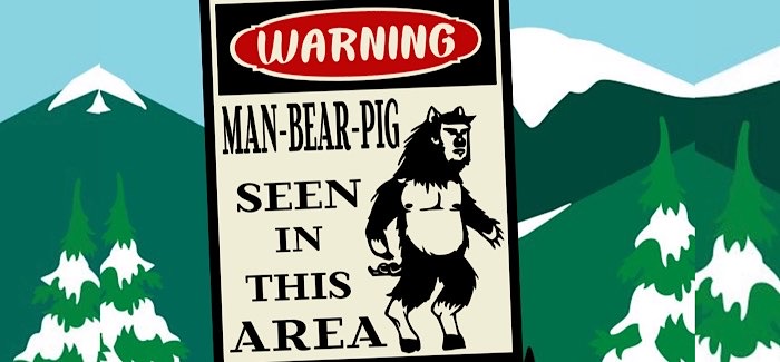 MannerPig Seen in this area