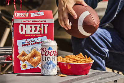 Cheez-It and Coors Light Team Up for New Beer Cheese Crackers