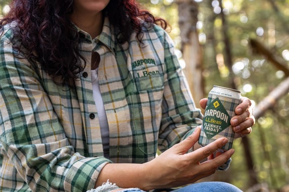 harpoon brewery x ll bean flannel 2026