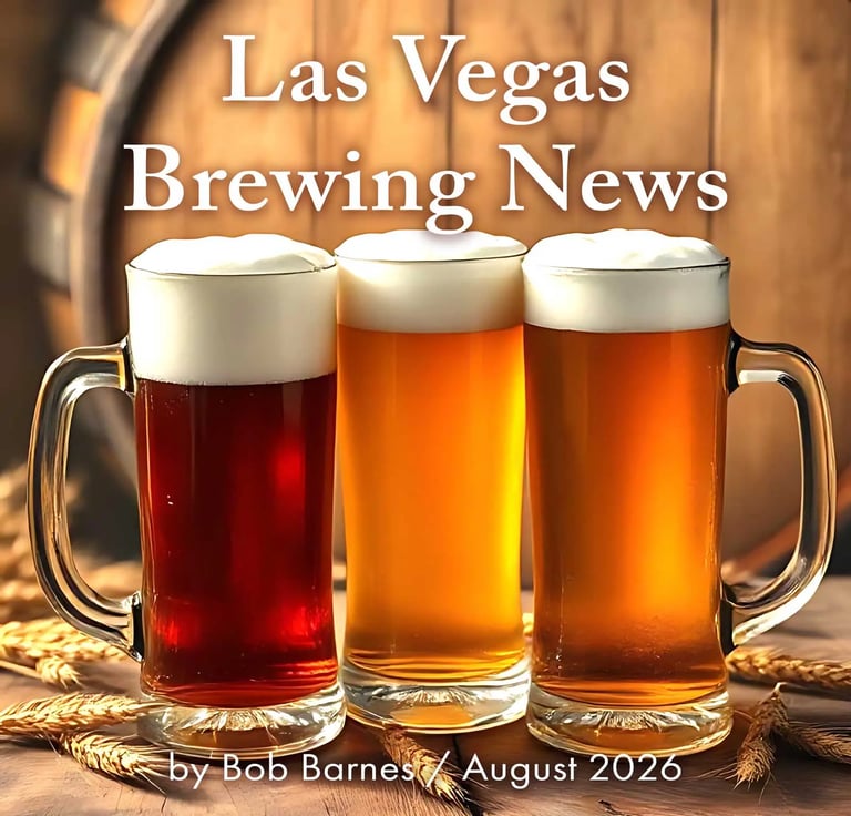 Las Vegas Brewing News: August 2026