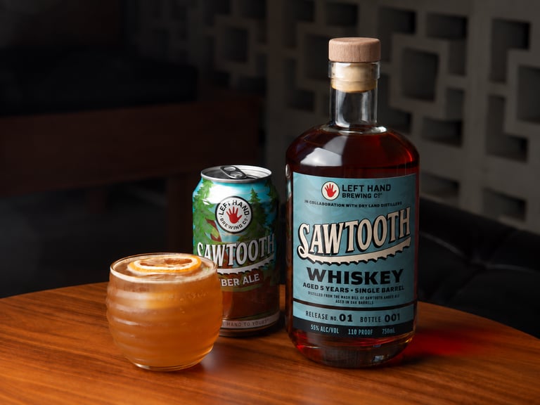 Left Hand Brewing Launches Five-Year Whiskey Made From Sawtooth Ale’s Mash Bill