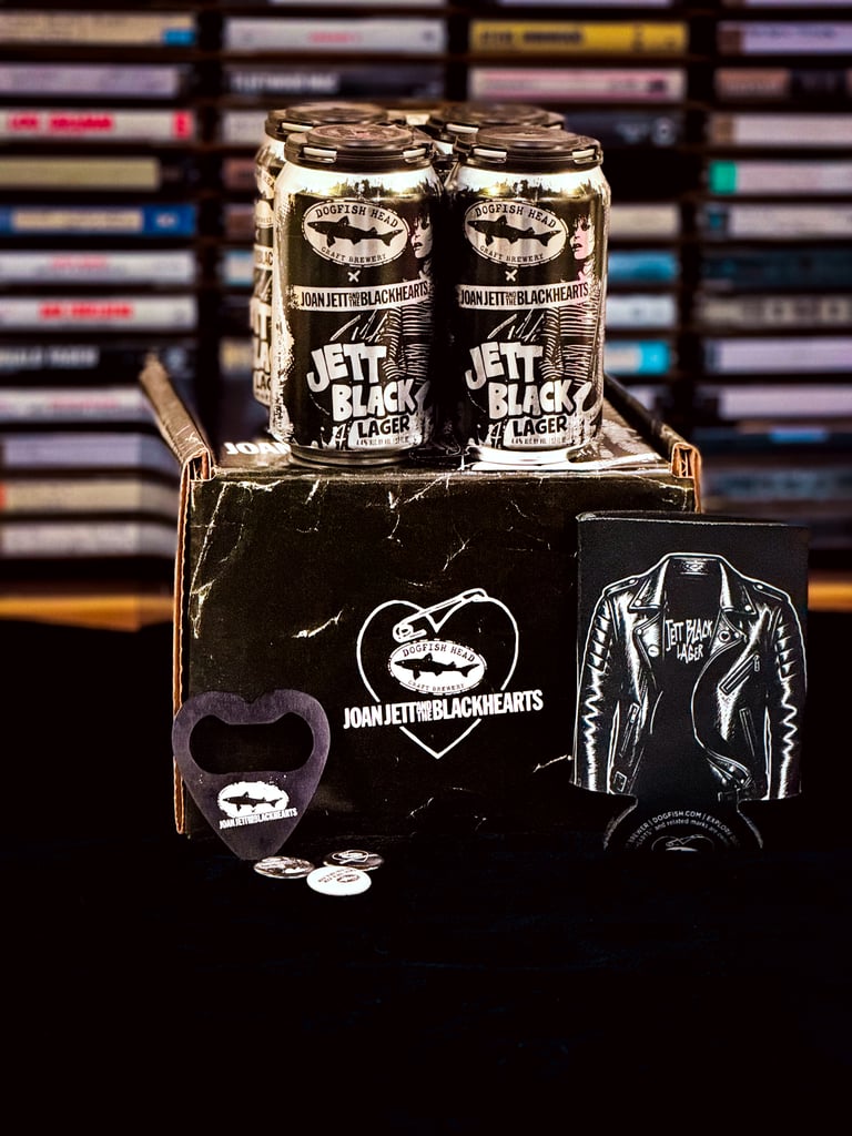 Dogfish Head and Joan Jett Launch Limited-Edition Jett Black Lager